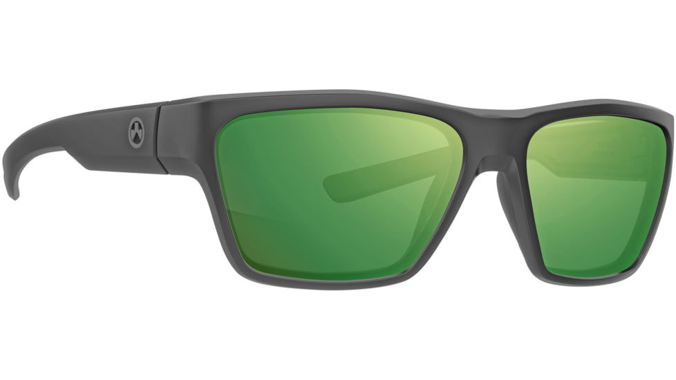 Magpul Industries Pivot Shooting Glasses, Black Frame, Violet Lens/Green Mirror, MAG1128-1-001-4050
