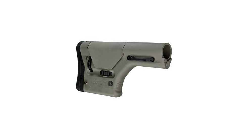 Magpul Industries Precision Rifle/Sniper Stock, Fits AR-10, Fully Adjustable, Foliage Green MPIMAG308FOL