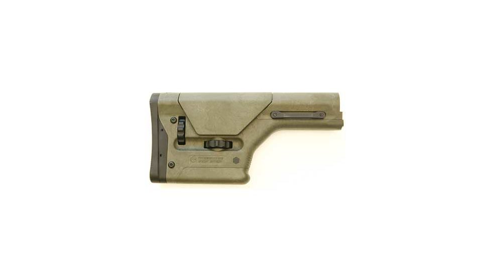 Magpul Industries Precision Rifle/Sniper Stock, Fits AR-15, Fully Adjustable, Foliage Green MPIMAG307FOL