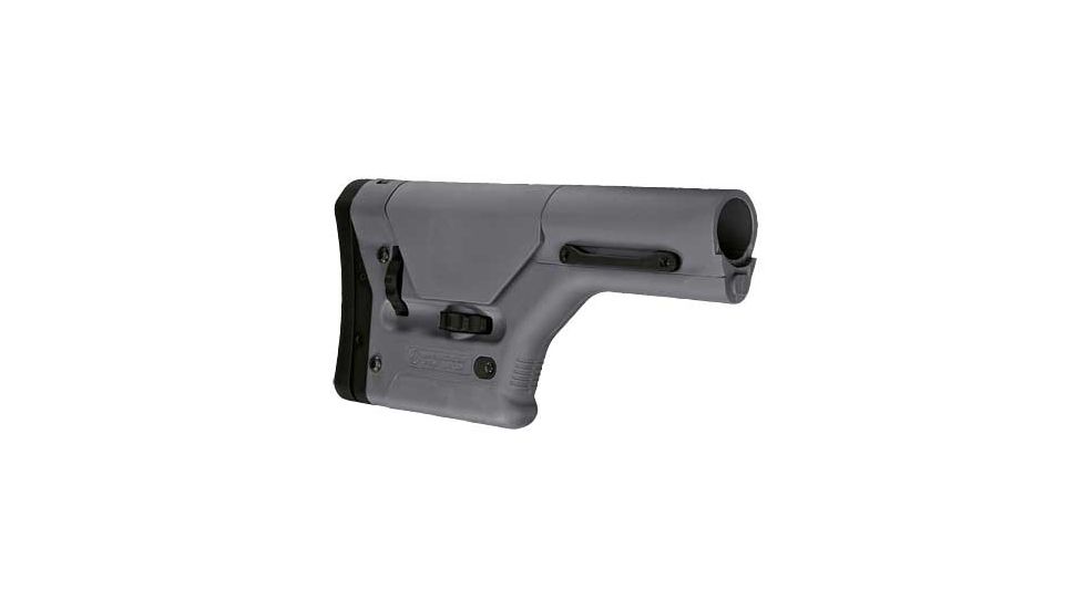 Magpul Industries Precision Rifle/Sniper Stock, Fits AR-15, Fully Adjustable, Grey MPIMAG307GRY