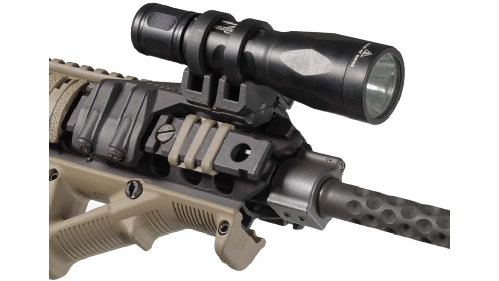 Magpul Industries Rail Light Mount, Right Hand Version, Black, MAG498-RT-BLK