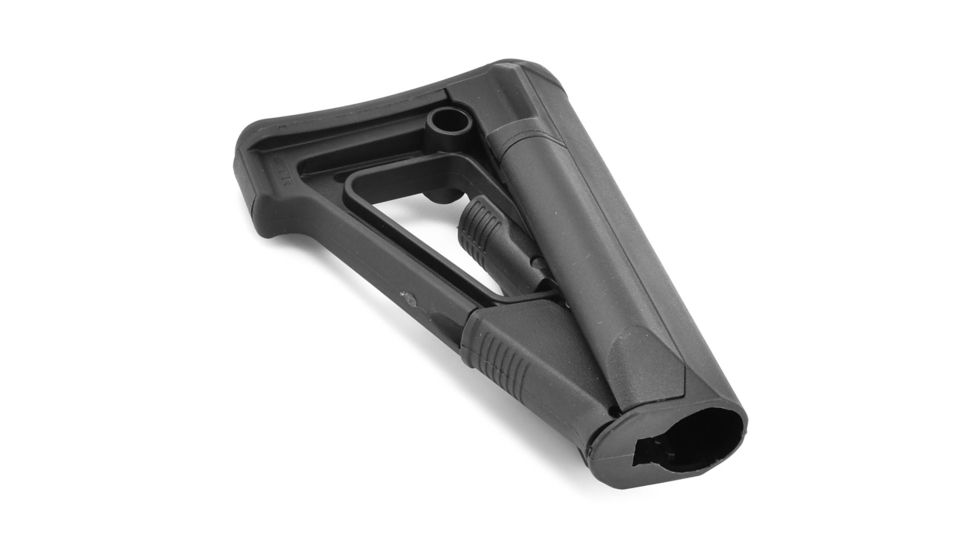 Magpul Industries STR Rifle Stock, Fits AR-15/M4, Commercial-Spec, Black MAG471BLK