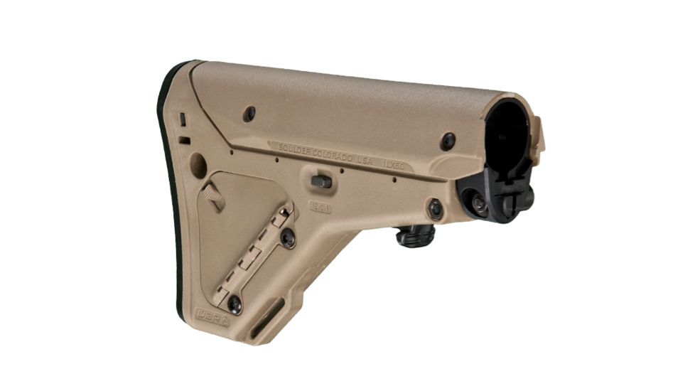 Magpul Industries UBR Collapsible Rifle Stock, Fits AR-15/M-16, Flat Dark Earth MPIMAG330FDE