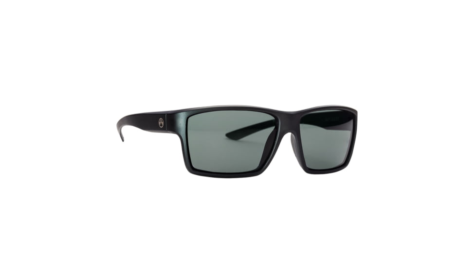 Magpul Industries Explorer Sunglasses - Men's, Polarized, Gray/Green Mirror Lens, Black Frame, MAG1147-1-001-1900