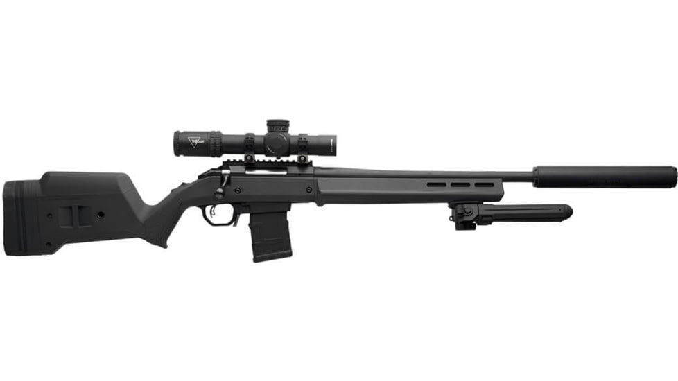 Magpul MAG1207-BLK Hunter American Stock Black Adjustable Synthetic Stock With A