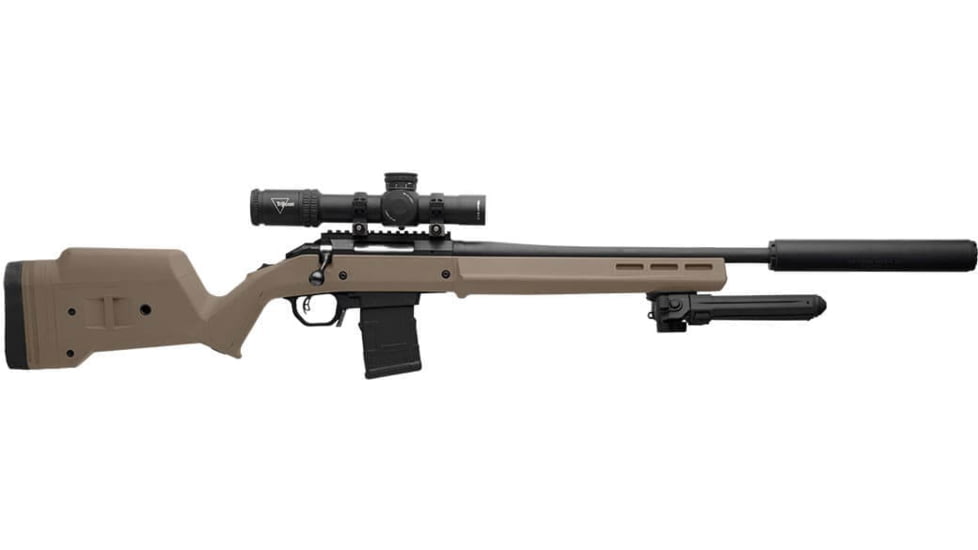 Magpul MAG1207-FDE Hunter American Stock Flat Dark Earth Adjustable Synthetic St