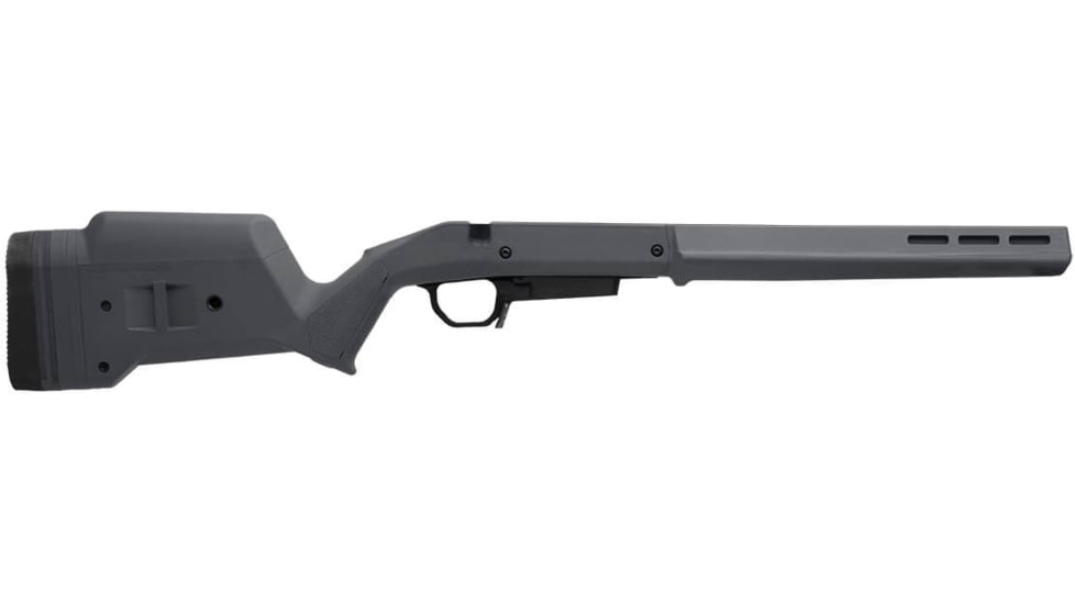 Magpul Industries Hunter American Stock - Ruger American Short Action, STANAG Magazine Well, Gray, MAG1207-GRY