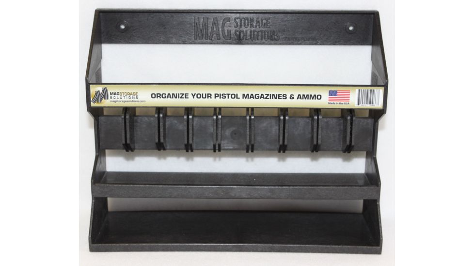 MagStorage Solutions Pistol Magazine Organizer, .22cal through .45cal, PISTOL