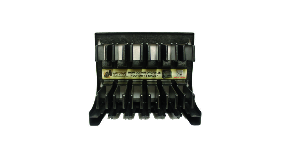 MagStorage Solutions AR-15 Magazine Organizer, Black, AR15