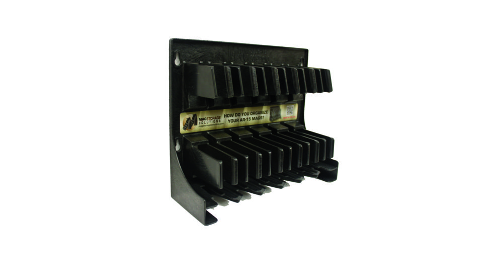 MagStorage Solutions AR-15 Magazine Organizer, Black, AR15