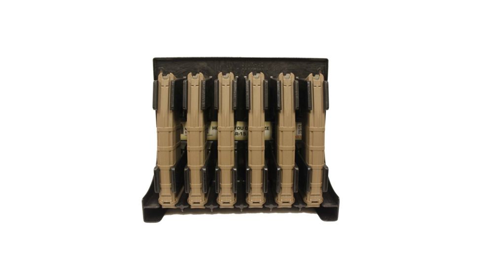 MagStorage Solutions AR-15 Magazine Organizer, Black, AR15