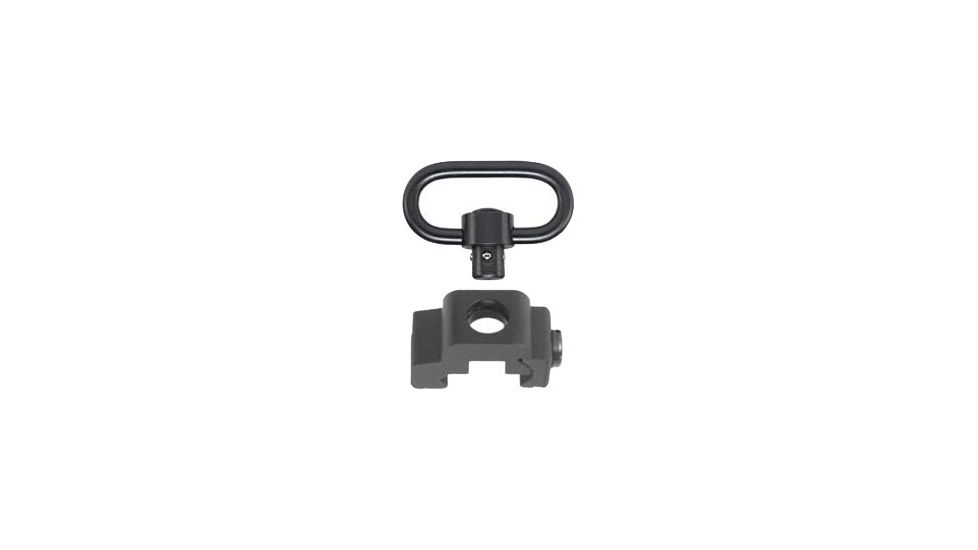 Global Military Gear QD Sling Swivel, Black