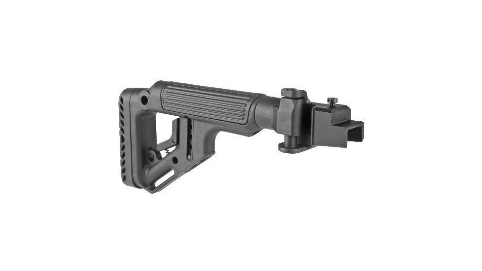 FAB Defense Folding Buttstock With Cheek Riser For AKS/AKM/AK-74, Black, UAS-AK