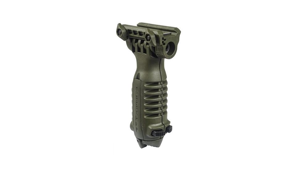 Fab Defense Tac FG w Integrated ADJ Bipod-QR-OD GN T-PodQR-OD