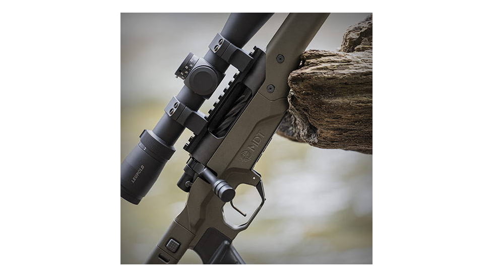 MDT Remington 700 HNT-26 ARCA Folding Rifle Chassis, CIP, Long Action, Left Hand, Black, 114591-BCF