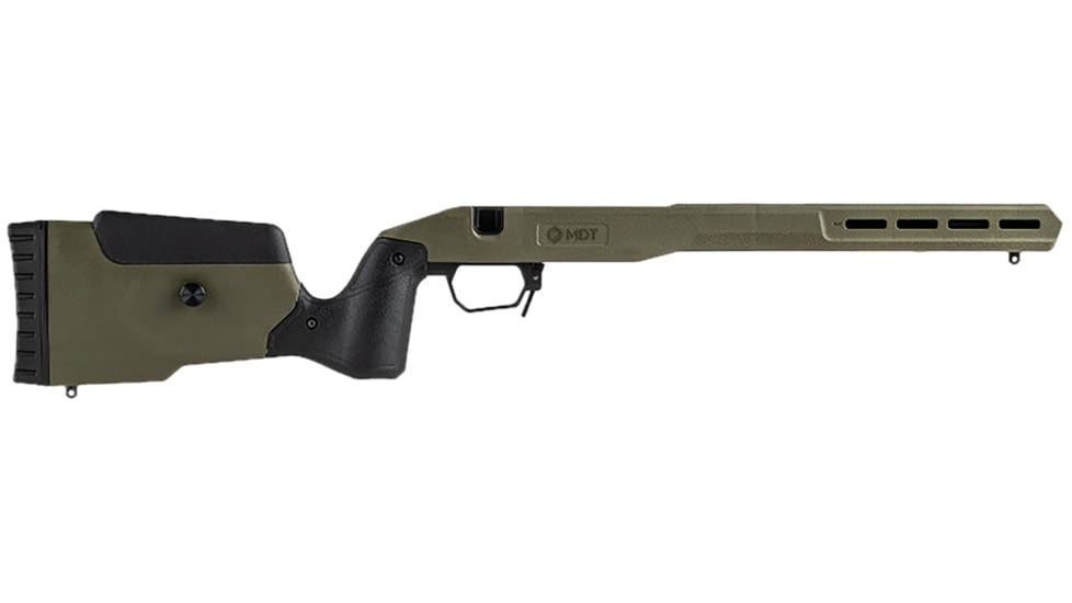 Mdt Sporting Goods Inc 109545ODG Field Stock ODG Fits Ruger American LA Long Action Right Hand