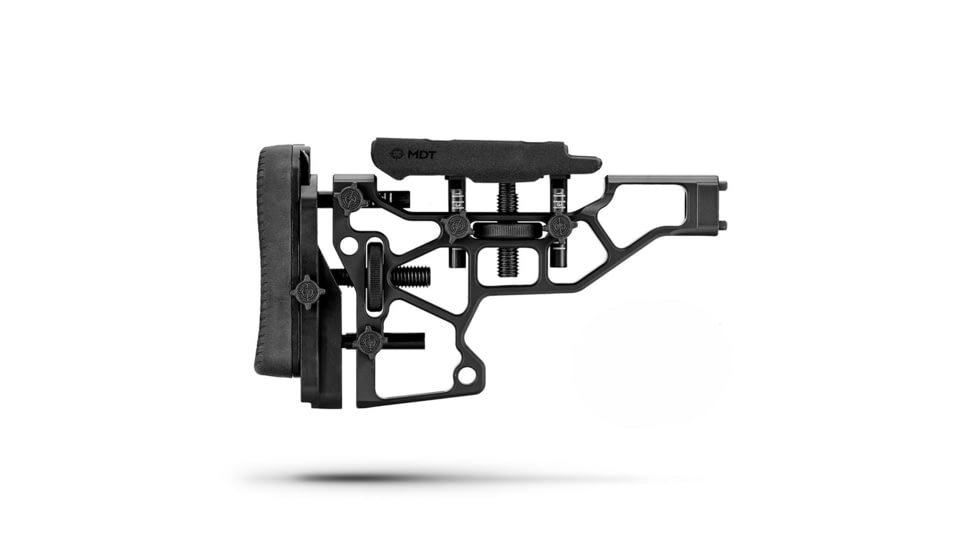 MDT SRS-X Premier Short Skeleton Rifle Stock, Black, 105127-BLK