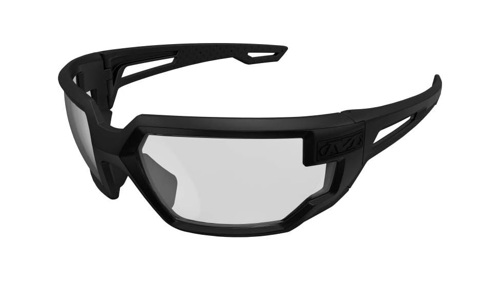 Mechanix Wear Tactical Type-X Shooting Glasses, Black Frame, Clear Lens, Box, VXF-10AF-CU
