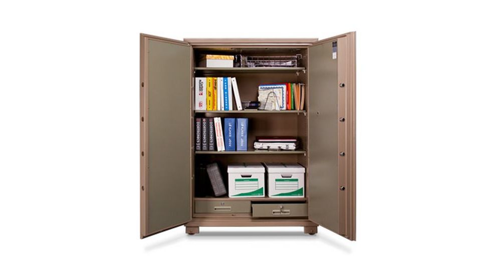 Mesa Safes 2 Hour Fire Safe,20.7 cu ft,51.5x38.5x18in,Combination Lock,Tan MFS170DDC