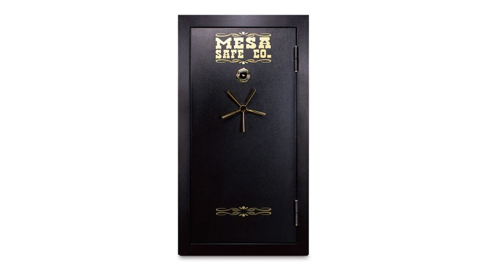 Mesa Safes Gun Safe,30 Gun Capacity,14.4 cu ft,55.375x28.5x15.25in,Combination Lock,Textured Black MBF6032C