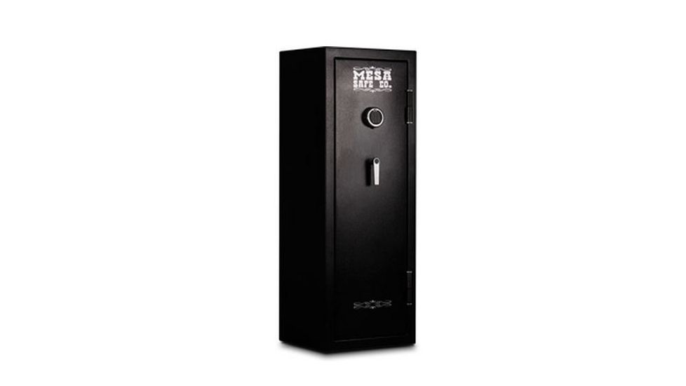 Mesa Safes 30min Fire Gun Lite Safe,6.6Cu Ft,51.375x18x12.375in,Holds 14 Rifles,Combination Lock MGL14C