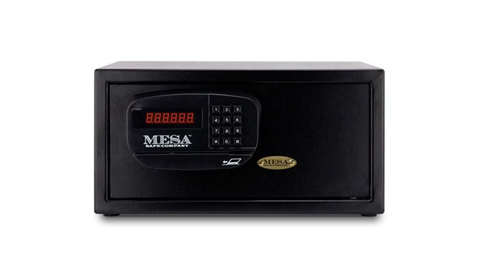 Mesa Safes MHRC916E-BLK 1.2 cu ft Hotel Safe,8.875x17.75x12.625in,Black,Electronic Lock MHRC916E-BLKKA