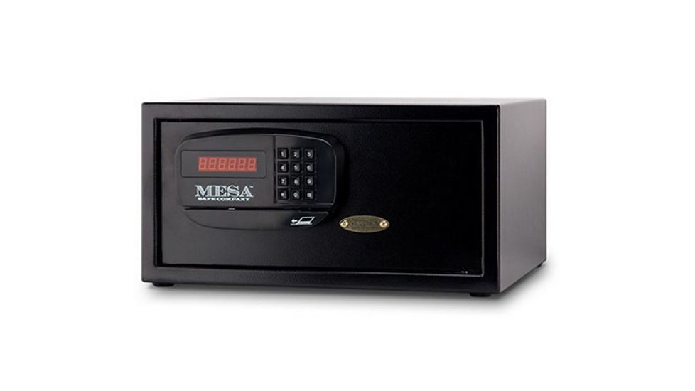 Mesa Safes MHRC916E-BLK 1.2 cu ft Hotel Safe,8.875x17.75x12.625in,Black,Electronic Lock MHRC916E-BLKKA