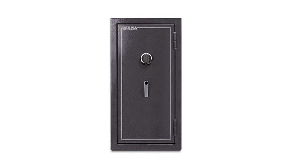 Mesa Safes Burglary and Fire Safe,6.4 cu ft,36.5x19x16in,Combination Lock,Hammered Grey MBF3820C