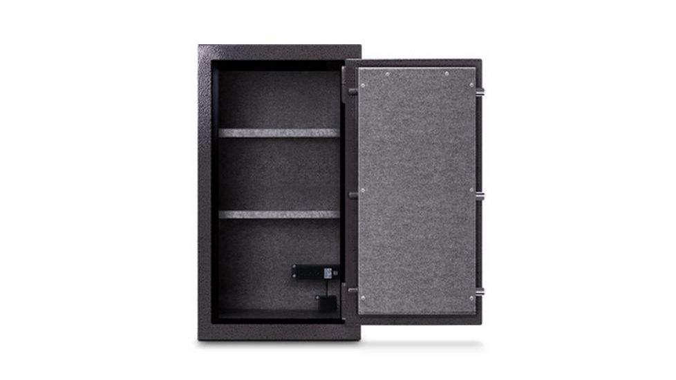 Mesa Safes Burglary and Fire Safe,6.4 cu ft,36.5x19x16in,Combination Lock,Hammered Grey MBF3820C