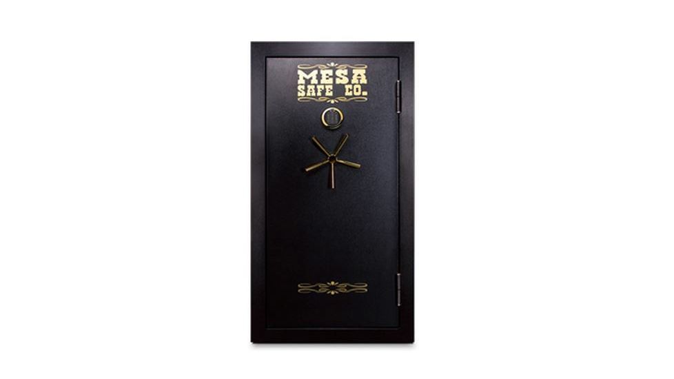 Mesa Safes Burglary and Fire Safe,14.4 cu ft,55.375x28.5x15.25in,Combination Lock,Textured Black MBF6032C-P