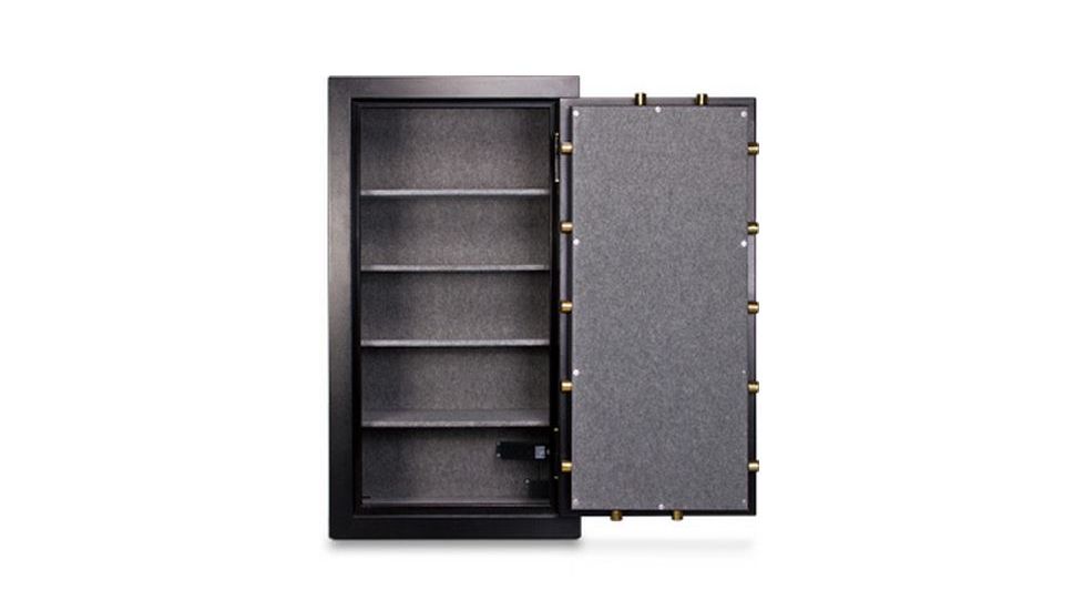 Mesa Safes Burglary and Fire Safe,14.4 cu ft,55.375x28.5x15.25in,Combination Lock,Textured Black MBF6032C-P