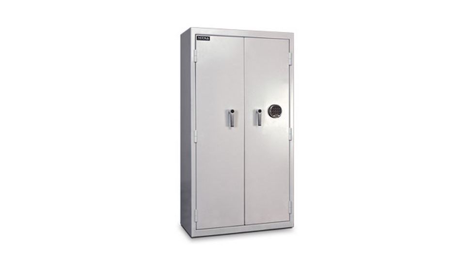 Mesa Safes Double Door Pharmacy Safe,18 cu ft,59x31.75x12.5in,SecuRam ESCL-0601 Advanced Electronic Lock MRX1000E