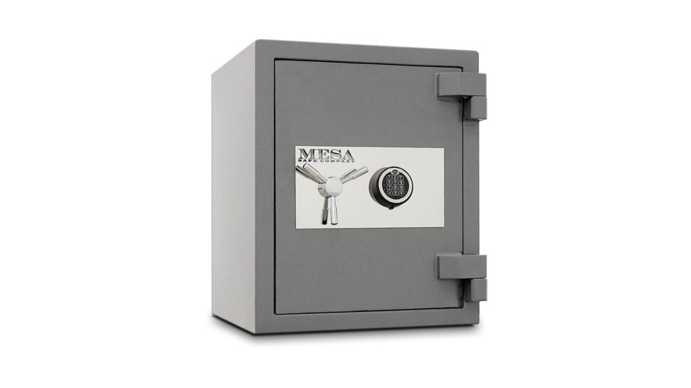 Mesa Safes MSC2520 High Security 2 Hour Fire Safe, Silver, 26.5x22x22in - MSC2520E