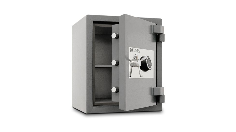 Mesa Safes MSC2520 High Security 2 Hour Fire Safe, Silver, 26.5x22x22in - MSC2520E