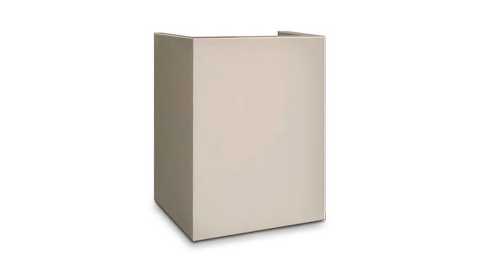 Mesa Safes Hotel Safe Pedestal,18x18x15in,Cream MP916-WHT