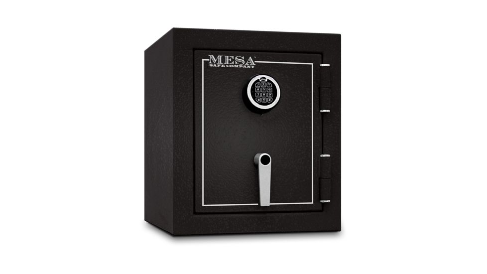 Mesa Safes Imperial Burglary & 2 Hour Fire Safe, Hammered Grey, 20x17.25x18.75in MBF1512E