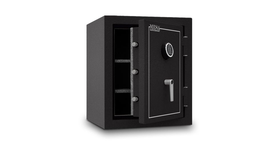 Mesa Safes Imperial Burglary &amp; 2 Hour Fire Safe, Hammered Grey, 26.5x22x22in - MBF2620E