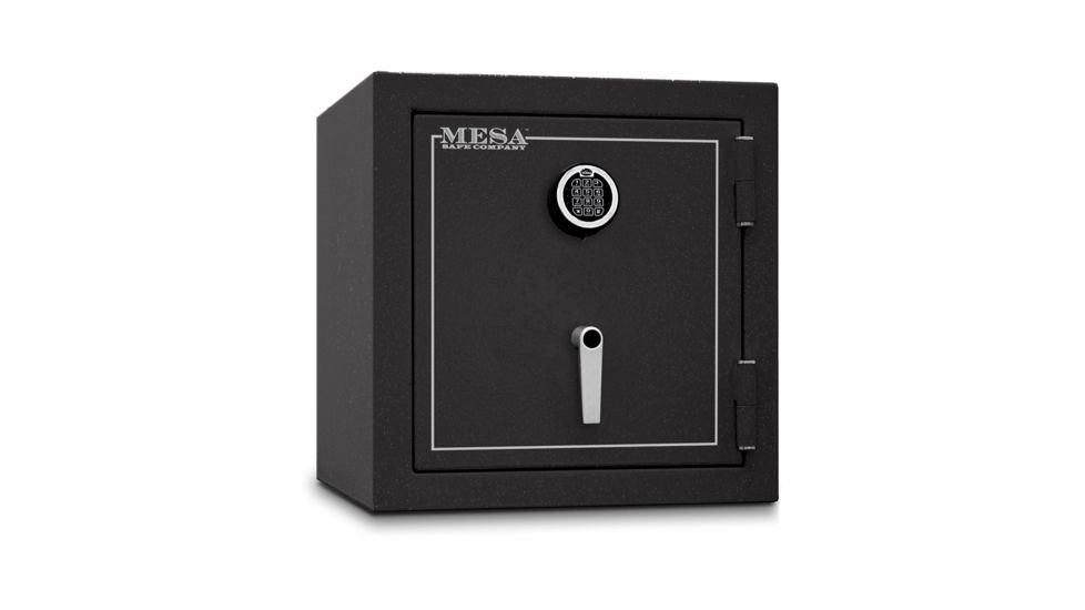 Mesa Safes Imperial Burglary &amp; 2 Hour Fire Safe, Hammered Grey, 22.5x22x22in - MBF2020E