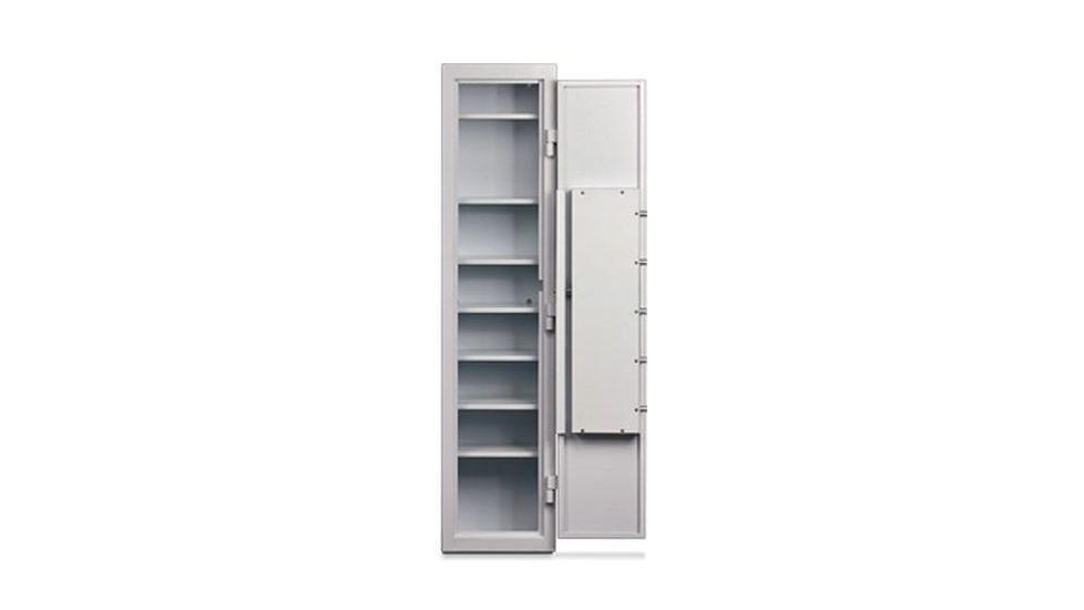 Mesa Safes Single Door Pharmacy Safe,5 cu ft,59.75x13.75x10.5in,SecuRam ESCL-0601 Advanced Electronic Lock MRX2000E