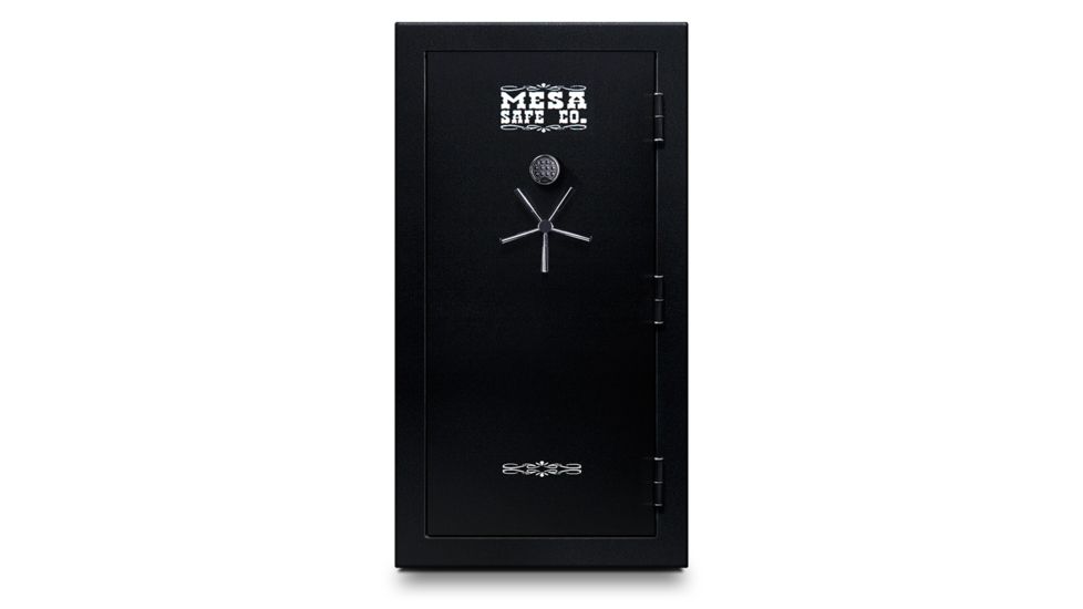 Mesa Safes UL Certified RSC Burglary Rated Gun Safe with 30 Minute Fire Rating, Black, 72x42x27.5in, MGS45E