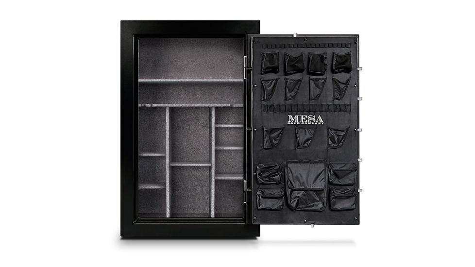 Mesa Safes UL Certified RSC Burglary Rated Gun Safe with ETL Certified 30 Minute Fire Rating, Black, 59x30x24in, MGS22E-ETL