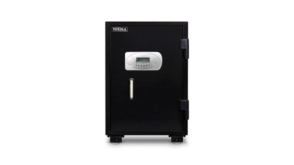 Mesa Safes UL Classified Fire Safe,2.1 cu ft,17.125x14.125x12.875in,Electronic Lock,Black MF75E