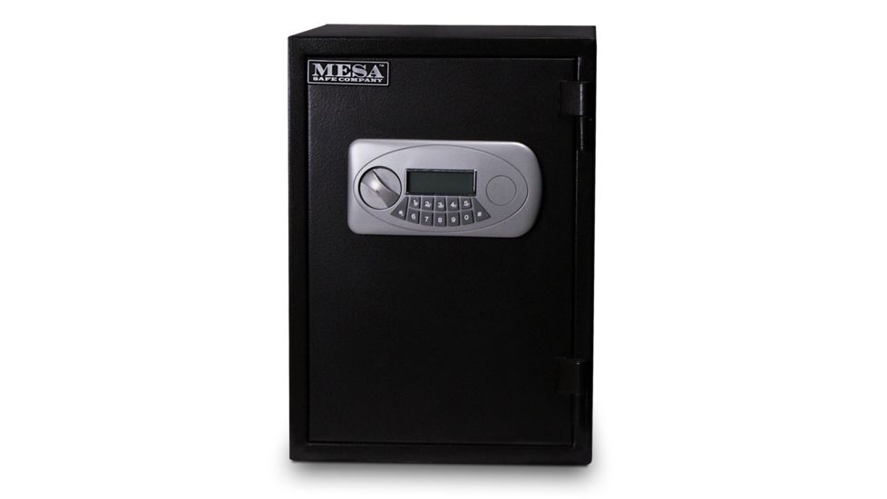 Mesa Safes UL Classified Fire Safe,0.7 cu ft,12.125x8.625x9.5in,Electronic Lock,Black MUL50E-BLK