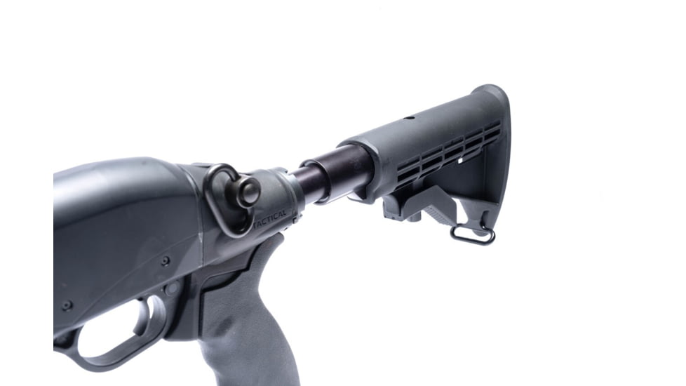 Mesa Tactical LEO Gen II Telescoping Hydraulic Recoil Stock Kit for Rem V3/Tac-13, 12 Gauge, Black, 95860