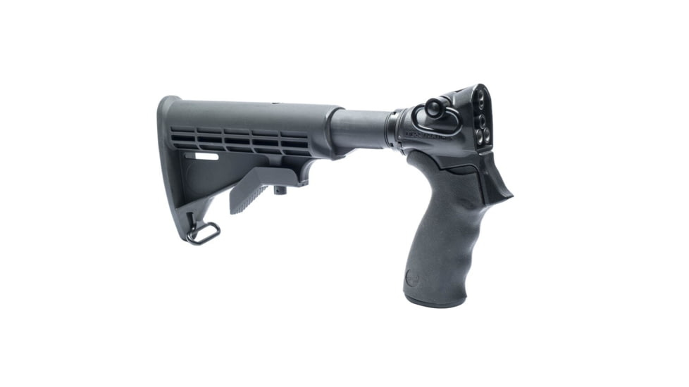Mesa Tactical LEO Gen II Telescoping Stock Kit for Rem V3/Tac-13, 12 Gauge, Black, 95840