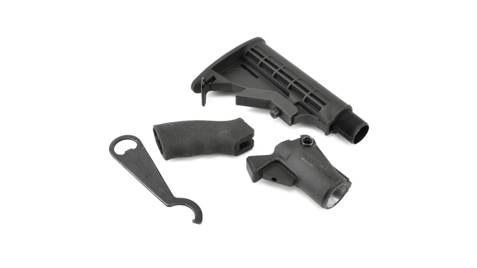 Mesa Tactical LEO Telescoping Stock Kit for Rem 870, 12-GA, Black, 91260