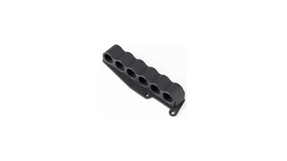 SureShell Side Mount Shell Carrier, Black, 6-Shell, Left Side, 20-Gauge, for Remington
