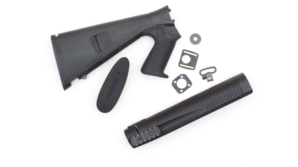 Mesa Tactical Urbino Pistol Grip Stock and Mohawk Forend for Remington Versa Max, Limbsaver, 12-GA, Black, 12.5in, 93130