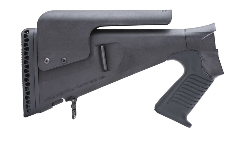 Mesa Tactical Urbino Pistol Grip Stock for Remington Versa Max, Riser, Standard Butt, 12-GA, Black, 12.5in, 93500