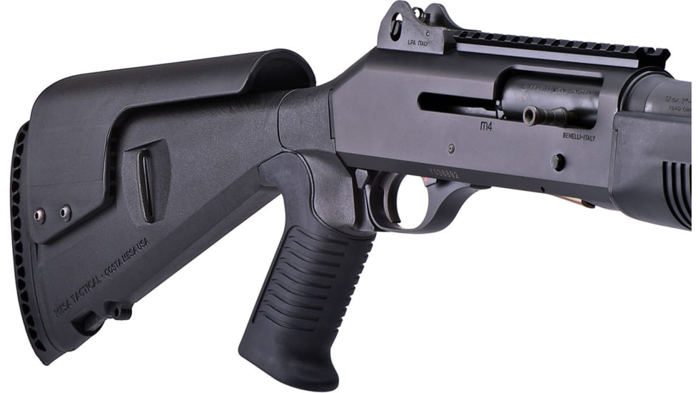 Mesa Tactical Benelli M4 Urbino Shotgun Stock, Limbsaver, 12 Gauge, Black, 91460